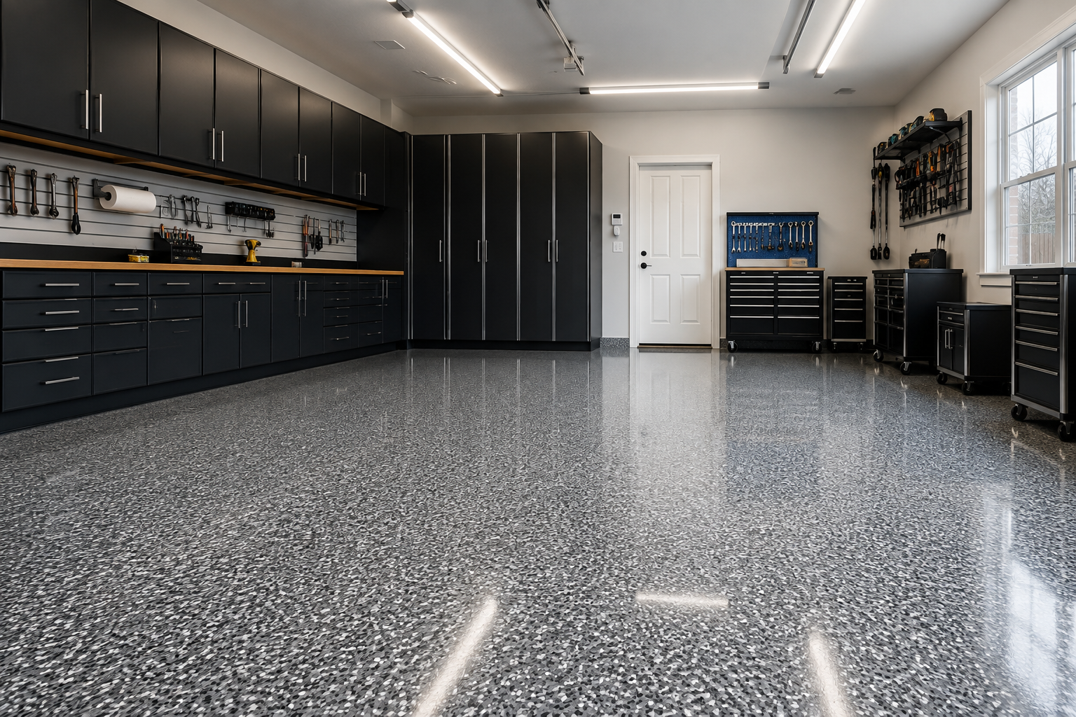 Epoxy flooring in Marshall, MO